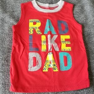 Baby boy sleeveless shirt